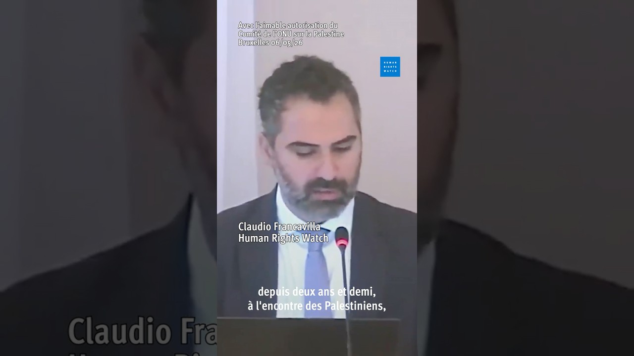 UE/Israël : L’UE devrait agir plus fermement contre les abus
