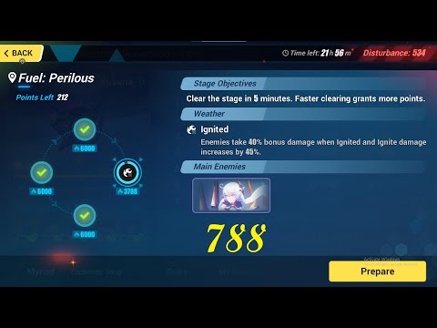 [Honkai Impact 3rd]Nirvana Abyss D534: 788 HoV {Ignited} SSS-MMG | SS-TFMC | SS3-HTR