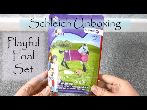 SCHLEICH „Arklių klubo“ Rinkinys - Pramogos su kumeliukais video