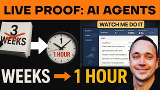Weeks of Work in an Hour with Agents