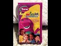 Barney S Feliz Mad Tonto Triste Full 2003 HIT Entertainment VHS