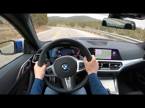 Thumbnail for 2021 BMW 430i xDrive Coupe - POV Mountain Drive (Binaural Audio) by GAZ, SEAT, Coupe, BMW, video, Car, vide
