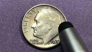 1957 Dime Auction Record $4,200 - Is it worth it