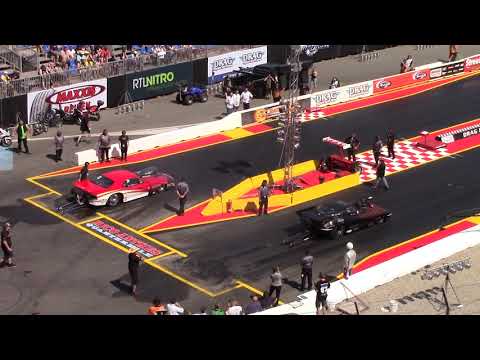 Hockenheim Nitrolympx 2015 - Pro Modified - Burnout Crash Jean Dulamon