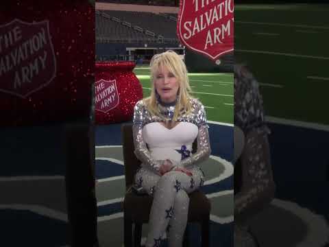 Dolly Parton dresses as Cowboys cheerleader, rocks halftime show Shorts