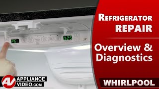 Whirlpool WRF540CWHV01 Refrigerator: Overview and Diagnostic Mode