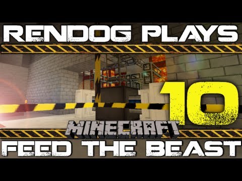 [S1E10] Let's Play Minecraft FTB - Quarry!