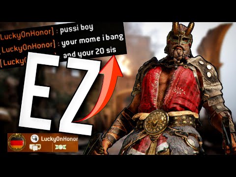 [FOR HONOR] HOW to DESTROY the Cheater - LuckyOnHonor the BIGGEST SCRIPTER IN THE GAME [Zerk Duel]