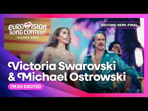 Video Thumbnail: Victoria Swarovski and Michael Ostrowski - I'm So Excited | Interval Act | Second Semi-Final 🇦🇹