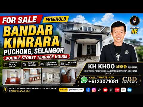 Rumah Teres 2 Tingkat untuk Dijual di Bandar Kinrara (Selangor) - KH Khoo - PropertyGuru.com.my