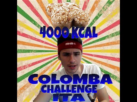 1# Food Challenge ITA: 1 KG di Colomba,4000 kcal.