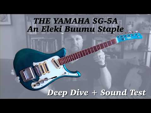 Yamaha SG-5A 1968 - Pearl White Flying Samurai - #8950 with OHSC image 22