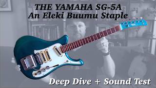 Video thumbnail for Yamaha SG-5A: The “Flying Samurai” Guitar – Full Demo & Breakdown! by Company Grip Guitar