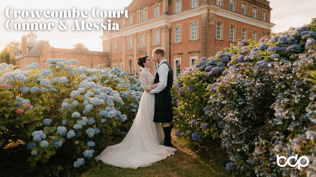 Crowcombe Court wedding photography and film