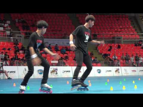 2016 WIFC Classic Slalom Pair 5th Place Kim Bong Geun & Kim Jun Kyeom (KOR)