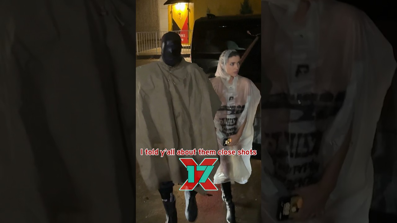 Kanye West's Wife Bianca Censori Bares All In Sheer Raincoat