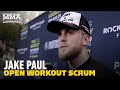 Jake Paul: Dana White Feud Ends With Me 'Knocking Him The F*** Out' | Paul vs. Woodley