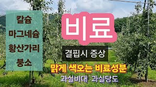 이런 비료성분 부족하면 나타나는 증상 및 과다시 나타나는 증상 비료를 알면 돈이 보인다