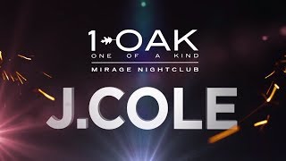 Light Group New Years Eve 2014 Las Vegas  J Cole at 1 OAK