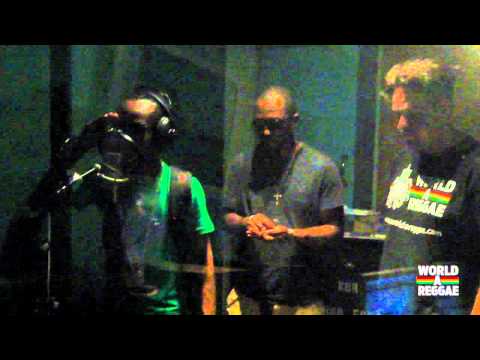 TAZ aka OXYGEN - WorldAReggae Studio Session - Kingston, Jamaica (JUNE 2011)