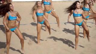 preview picture of video 'Sexy Beach Dancers- Agadir Morocco FIVB 2012'