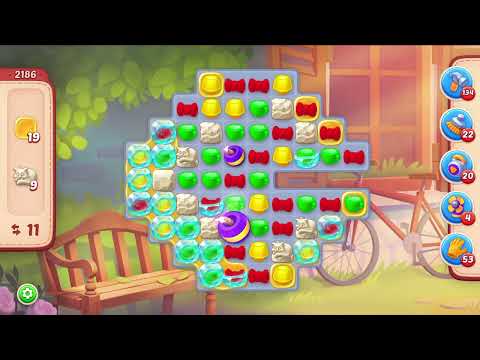 Homescapes 2186 Level - 15 moves - NO BooSTERS