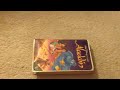 Aladdin 1992 VHS Overview