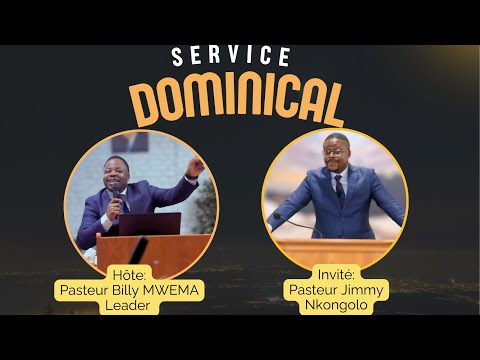 Sujet: Le temps glorieux avec des choses glorieuses | Pasteur Jimmy NKONGOLO | DIM 18.01.2026