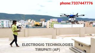 New EFT610 #agriculture spraying #drone test fly in TIRUPATHI
