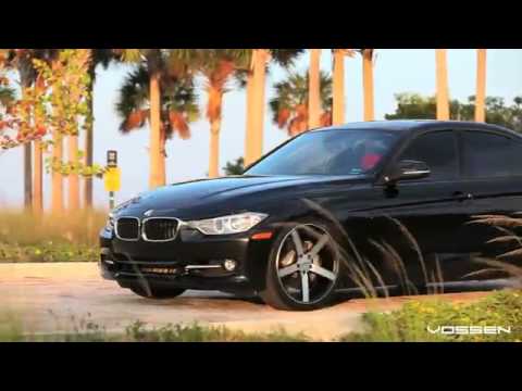 BMW F30 3 Series 335i on 20 Vossen VVS-CV3 Concave Wheels   Rims