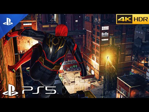 (PS5)Spider-Man No Way Home Suit vs Electro | ULTRA Next-Gen Graphics Gameplay [4K 60FPS HDR]