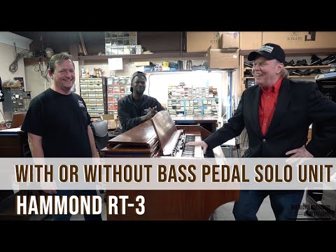 Hammond RT-3 WITH or WITHOUT Bass Pedal Solo Unit