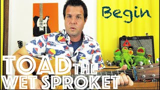 Guitar Lesson: How To Play Begin by Toad The Wet Sproket