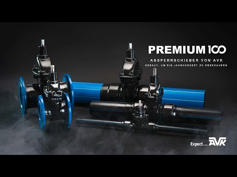 AVK Premium 100 Absperrschieber - Gebaut um ein Jahrhundert zu überdauern