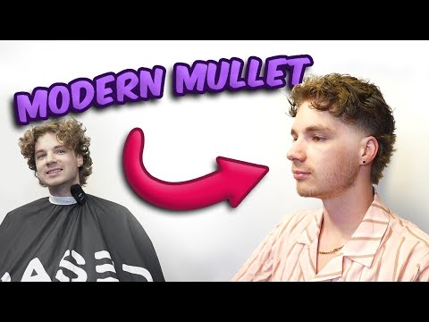 how to cut a modern mullet hairstyle !