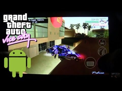 GTA: Vice City Gameplay on Samsung Galaxy S3