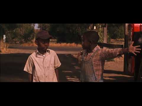 "Go get it man!" Cool Hand Luke in leg irons.