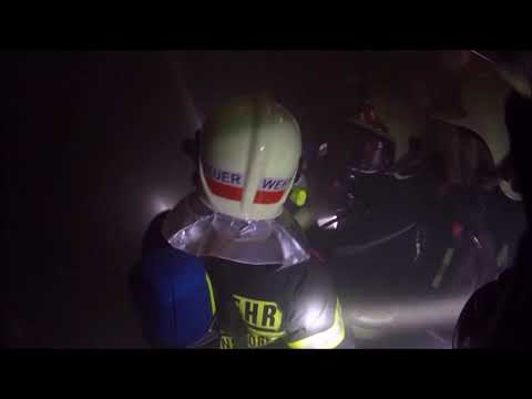 Brand Gewerbebetrieb Innenangriff 17.11.2020