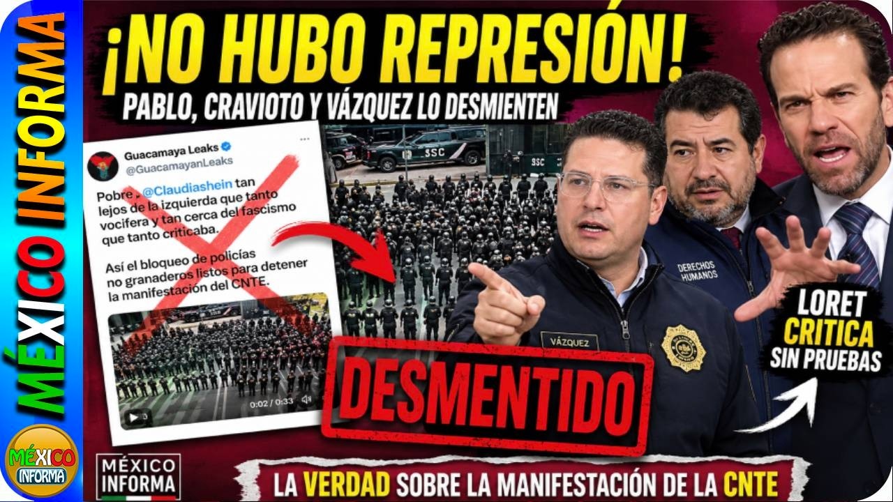 DESMIENTEN A LA DERECHA DESESPERADA. DIERON CONFERENCIA DE PRENSA CON TODOS LOS DETALLES.
