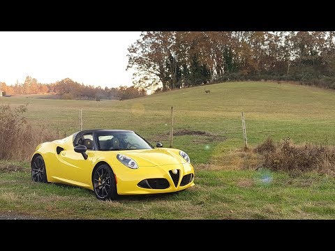 The Most Exotic Sports Car Money Can Buy | Alfa Romeo 4C Spyder