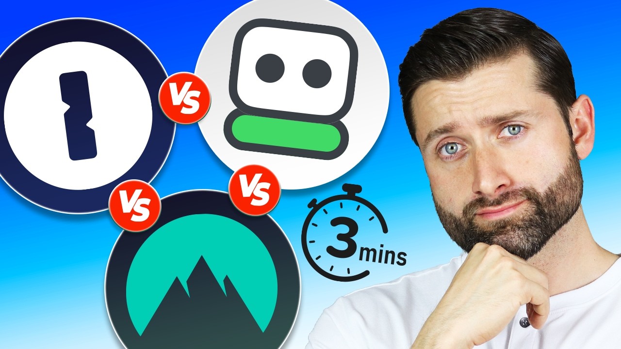 Best password manager in 3 minutes | Which one is right for you?