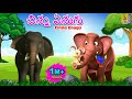 చిన్న ఏనుగు Telugu Kids Animation Stories Cartoon Animation Stories Cinna Enugu