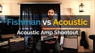 Video thumbnail for Fishman Loudbox Mini vs Acoustic A20 Review with Samples! by Rigos Garage