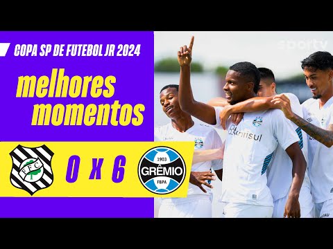 Gols e lances de Figueirense x Grêmio