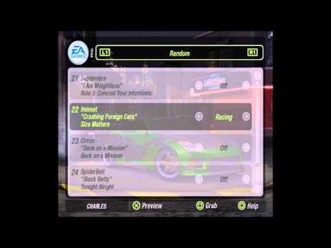 Helmet - Crashing Foreign Cars (NFS Underground 2 Edition)