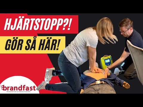 hjärtstopp på arbetsplatsen - gör så här!