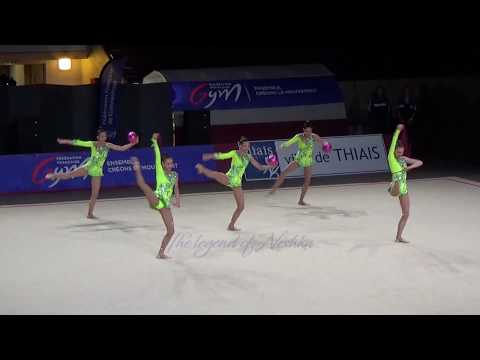 UZBEKISTAN 3 balls 2 ropes - 2018 Thiais AA