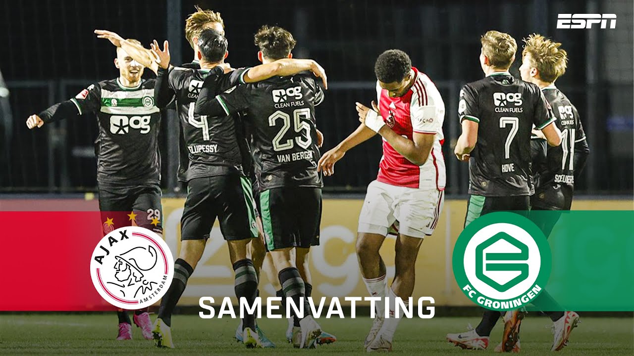Jong Ajax vs FC Groningen highlights