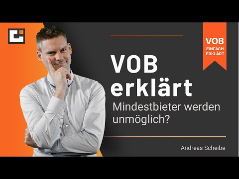 VOB erklärt: Wie du mit LV Analyse Mindestbieter wirst