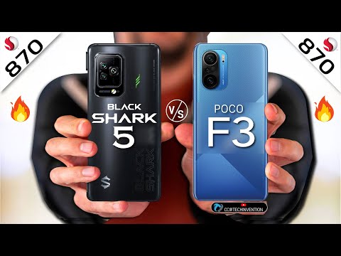 Xiaomi Black Shark 5 VS POCO F3  Camera | Body | AnTuTu | Benchmark | Display | Full Comparison